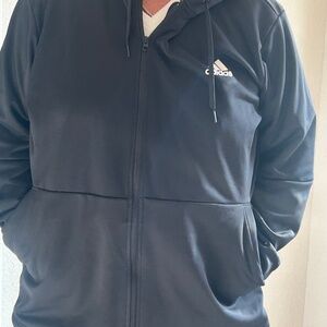 Adidas zip up hoodie